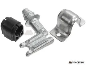 Запор штанговый Ø22 Zn ручка Push Light - фото 3