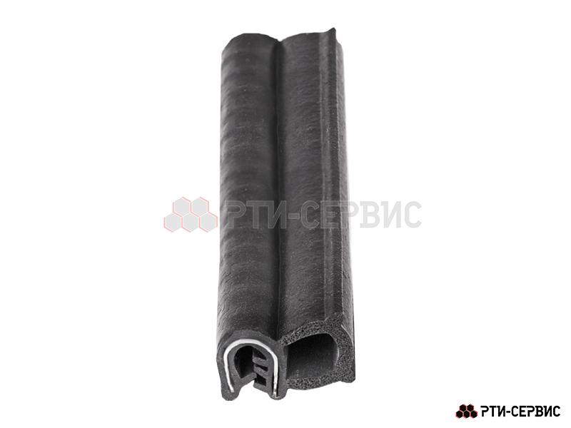 Уплотнитель пазовый на металлическую кромку 18х13 мм - фото 3