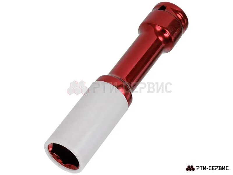 Головка торцевая шестигранная 1/2"DR ударная колёсная 21 мм, L=150 mm 