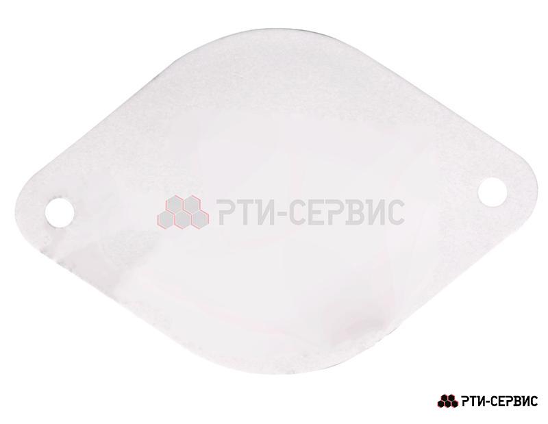 Отражатель БЕЛЫЙ круглый Ø=80mm с креплением на два винта - фото 1