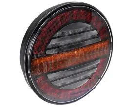 Фонарь задний 0021L (41007) 3-х функциональный. круглый LED 12/ 24 В Фонарь задний 0021L (41007) 3-х функциональный. круглый LED 12/ 24 В