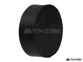 Резинометаллический буфер (аналог К0573.07502555 KIPP) D-75, H-25 с внутренней резьбой M12 - фото 1