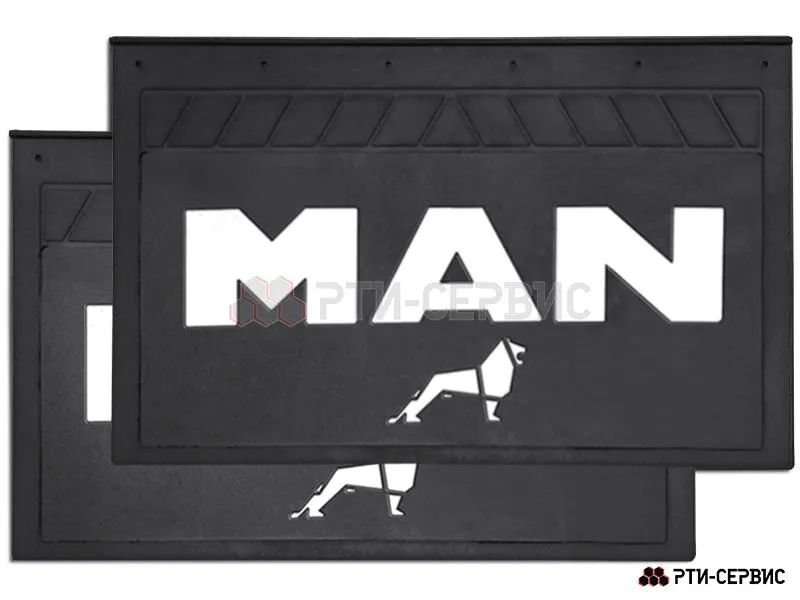 Брызговик 580х360 мм MAN (лого)