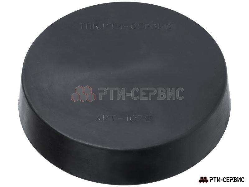 Накладка резиновая на домкрат подкатной ø85 h20 - фото 1