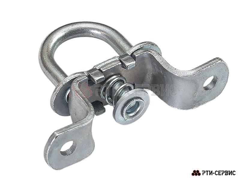 Скоба бортовая поворотная, 40х15 мм, Zn (цинк) 10 шт. - фото 2